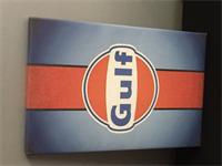 GULF LOGO PICTURE PAINTING